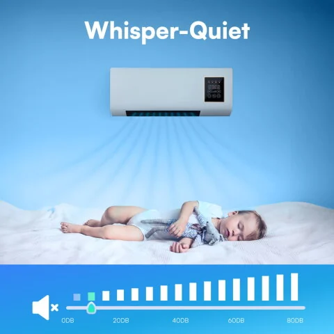 EpiCooler quiet cooling unit for bedroom comfort