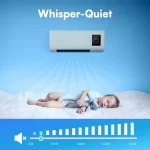 EpiCooler quiet cooling unit for bedroom comfort